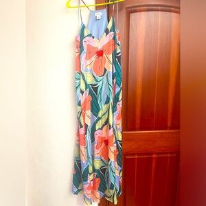 Nicole Miller Racerback Floral Dress LAST CHANCE